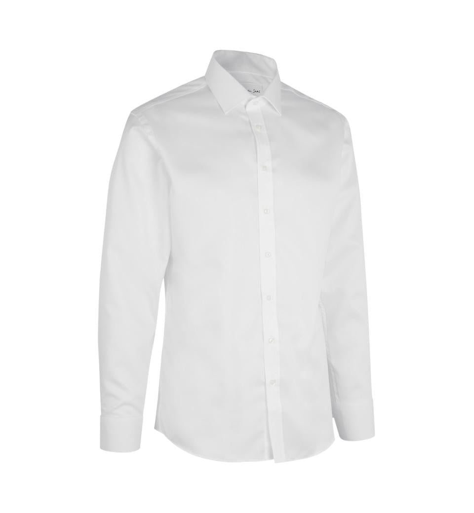 Seven Seas Skjorter ss30-hvid_S - Bygholm Menswear